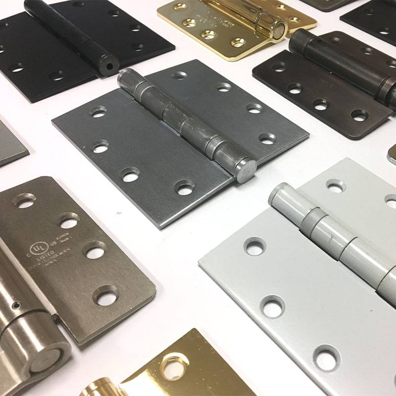 5 knuckles ball bearing commercial hinges in different material options
