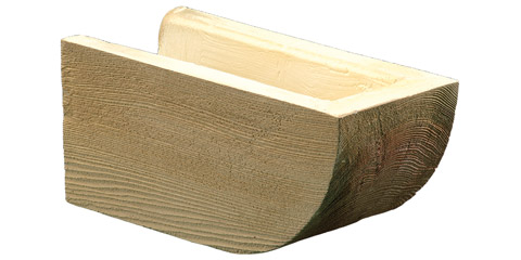 Standard Woodgrain Rafter Tail