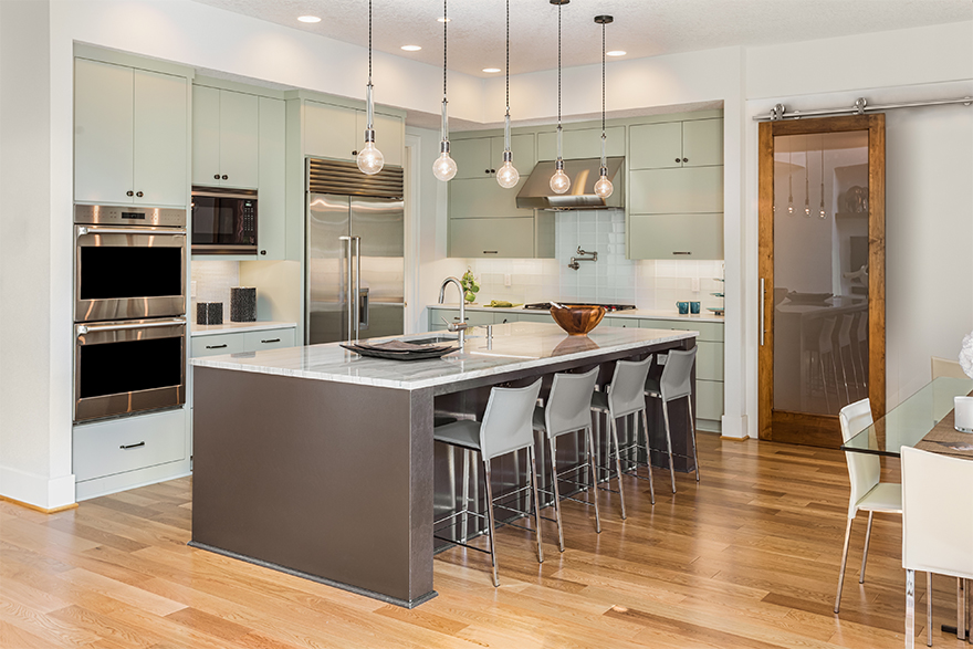 Contemporary style kitchen