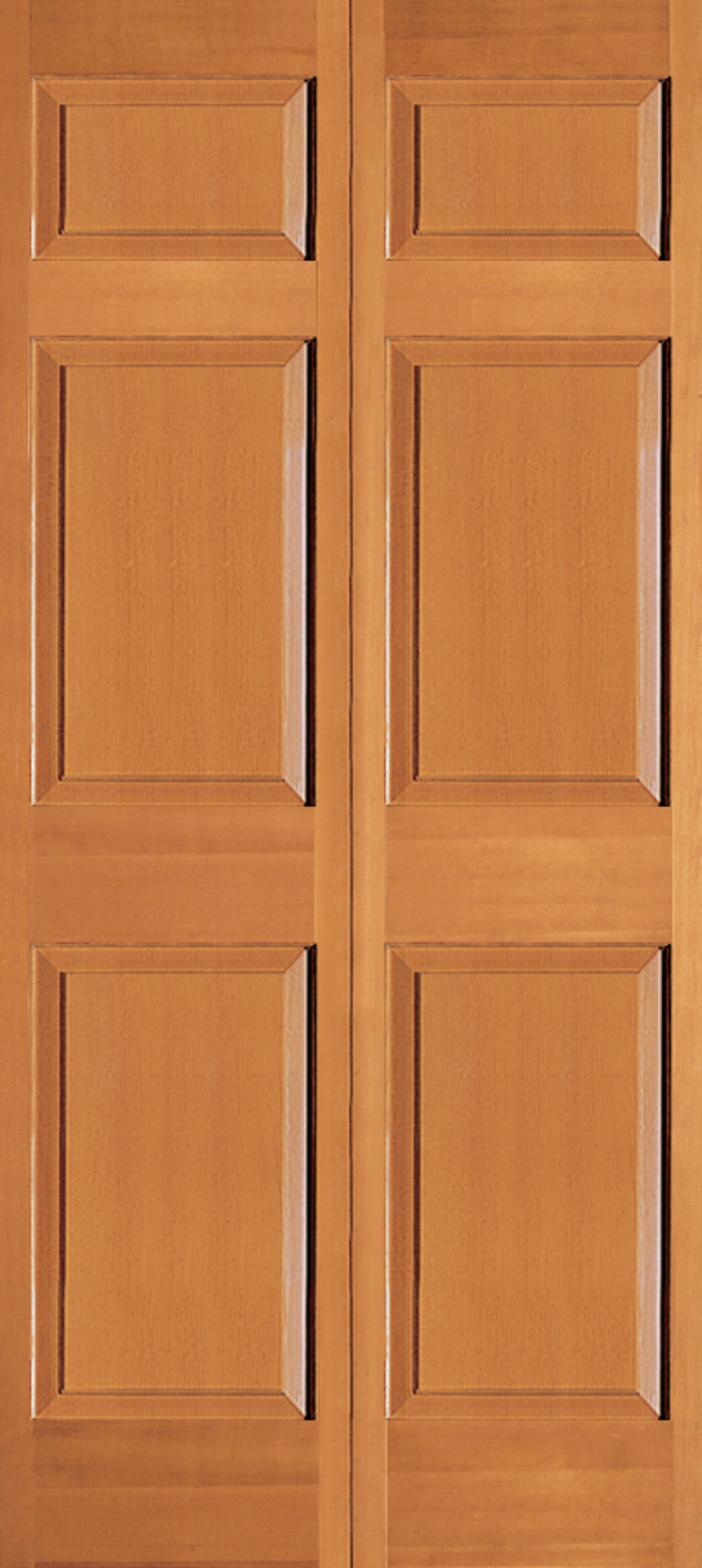 FO63RBI, Standard 6 Panel BiFold Door EL & EL Wood Products